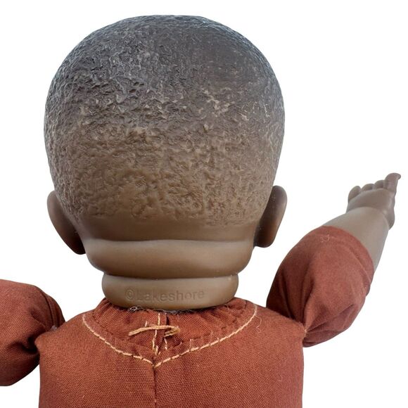 Lakeshore African American 11” Doll  Black Baby Ethnic Soft Body Fast Shipping - Picture 12 of 16